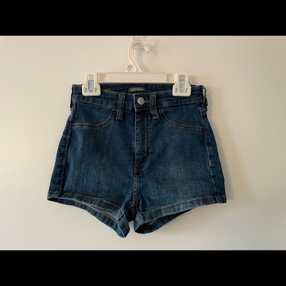 wild fable Pants - Wild Fable Women’s Blue High Rise Shorts, size 00/24R